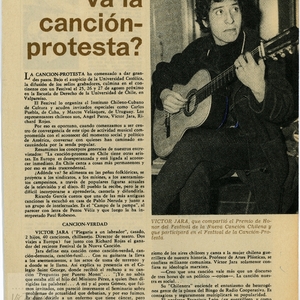 Adónde va la Canción-Protesta | Revista Ecran