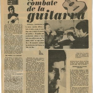 Víctor Jara El Combate de la Guitarra | El Siglo