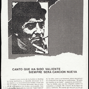 Cancionero “Canto que ha sido valiente siempre será canción nueva”