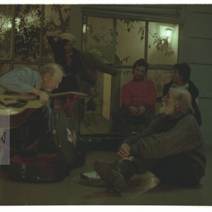 Pete Seeger en la Fundación Victor Jara
