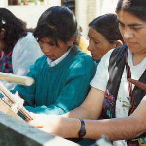 Taller de instrumentos musicales mapuches