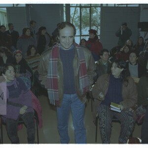 Serrat en la Fundación Víctor Jara