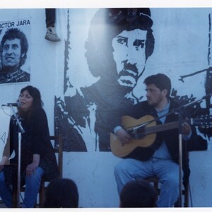 Duo Musical en Festival Victor Jara, Lo Espejo, 1996