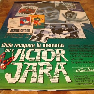 Cierre de campaña Chile recupera la memoria de Victor Jara