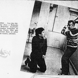 Hacer teatro (Foto con lectura)
